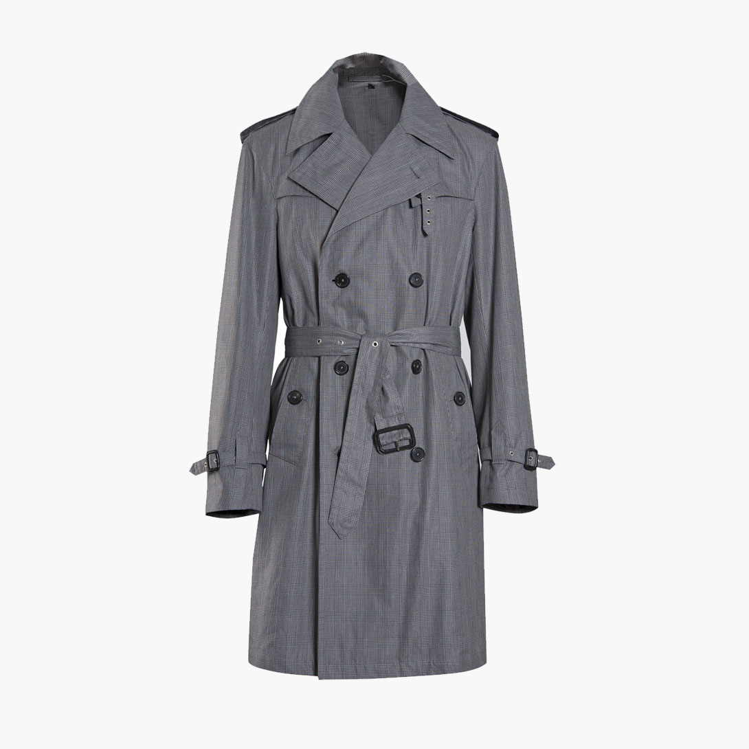Gray coat